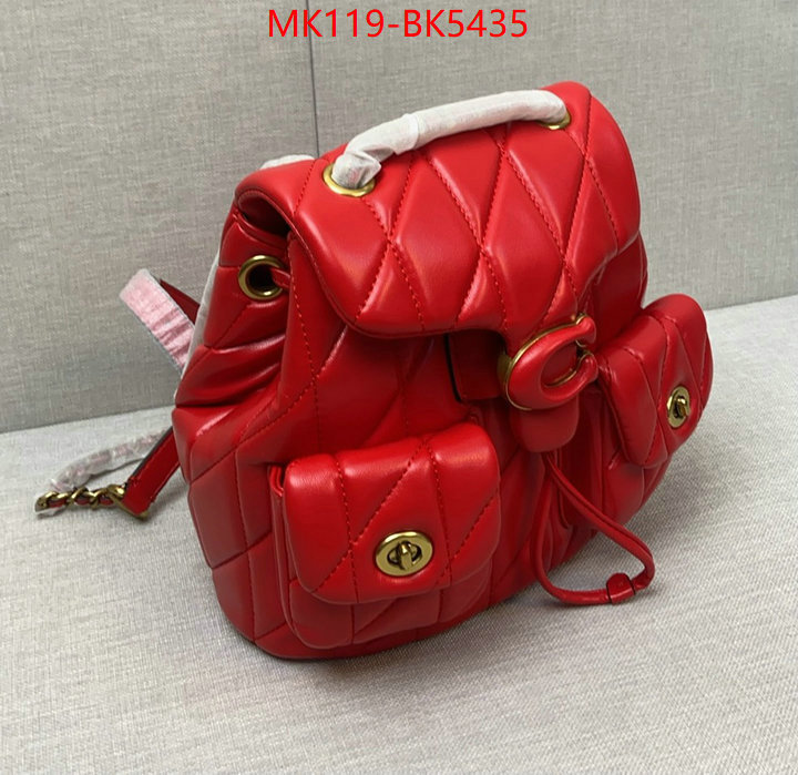 Coach Bags(4A)-Backpack- top quality designer replica ID: BK5435 $: 119USD,