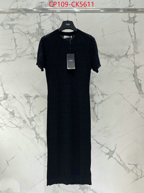 Clothing-Fendi for sale online ID: CK5611 $: 109USD