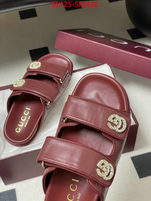 Women Shoes-Gucci 2024 replica wholesale cheap sales online ID: SK5420 $: 125USD