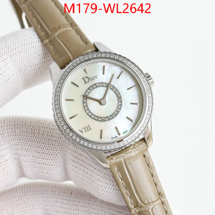 Watch(4A)-Dior what's the best to buy replica ID: WL2642 $: 179USD