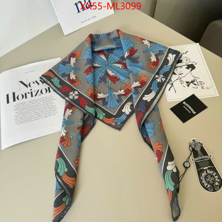 Scarf-Chrome Hearts wholesale sale ID: ML3099 $: 55USD