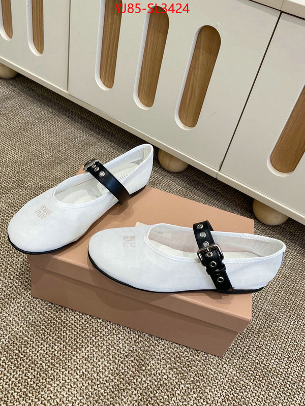 Women Shoes-Miu Miu buy high-quality fake ID: SL3424 $: 85USD