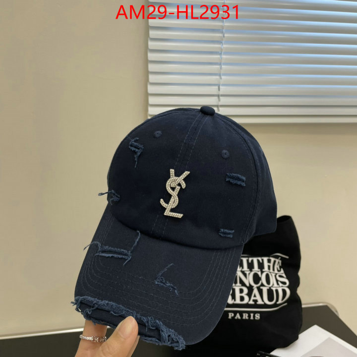 Cap (Hat)-YSL replica 2024 perfect luxury ID: HL2920 $: 29USD
