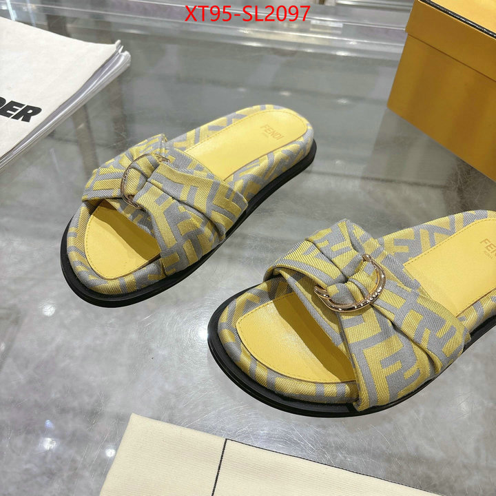 Women Shoes-Fendi designer 1:1 replica ID: SL2097 $: 95USD