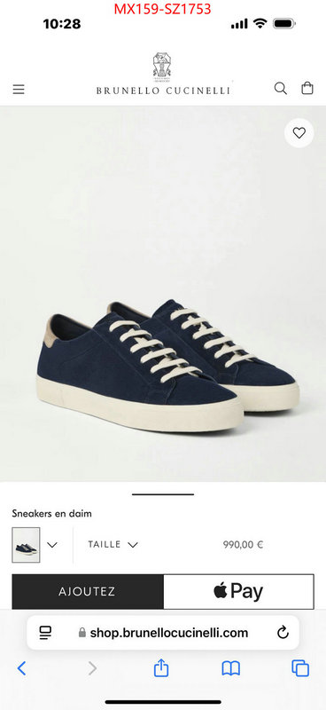 Men Shoes-Brunello Cucinelli top ID: SZ1753 $: 159USD
