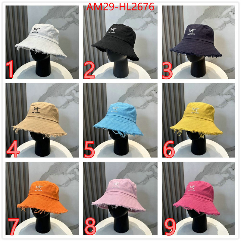 Cap(Hat)-ARCTERYX top grade ID: HL2676 $: 29USD