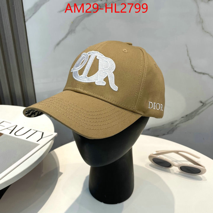 Cap (Hat)-Dior aaaaa+ quality replica ID: HL2799 $: 29USD