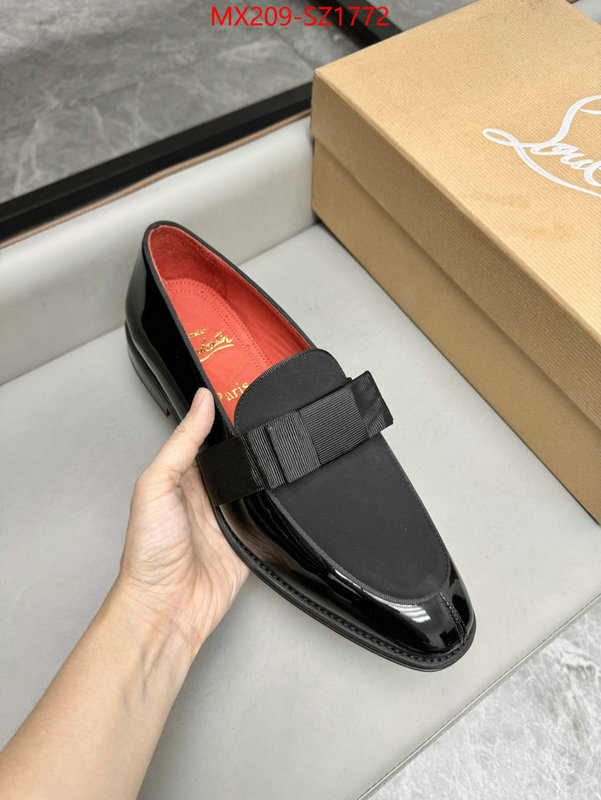 Men Shoes-Christian Louboutin fake ID: SZ1772 $: 209USD-shoes yupoo Men Shoes-Christian Louboutin fake ID: SZ1772 $: 209USD