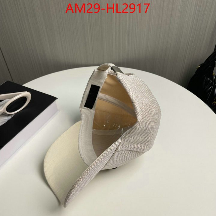 Cap (Hat)-Prada high quality replica designer ID: HL2917 $: 29USD