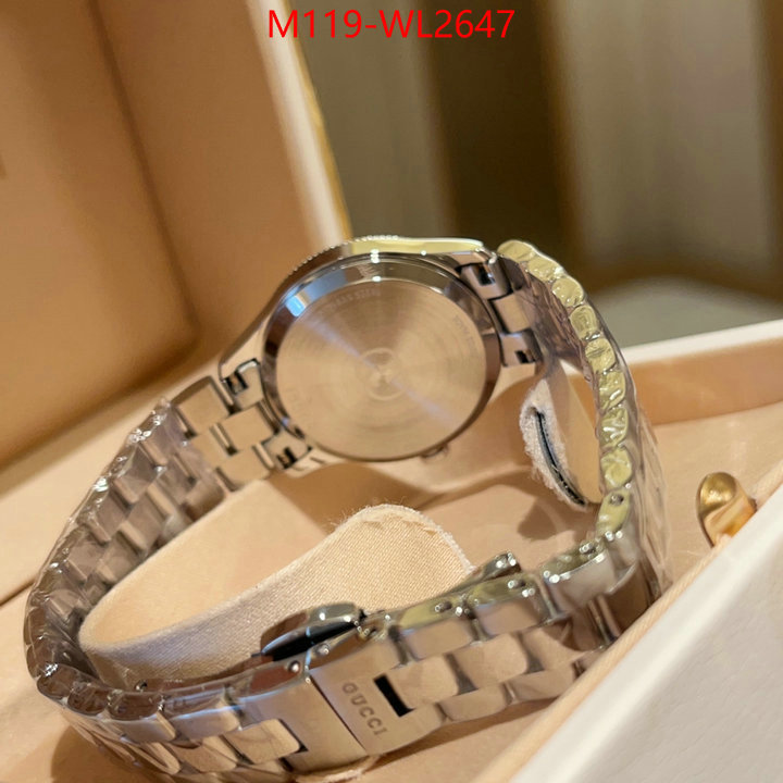 Watch(4A)-Gucci fake high quality ID: WL2647 $: 119USD