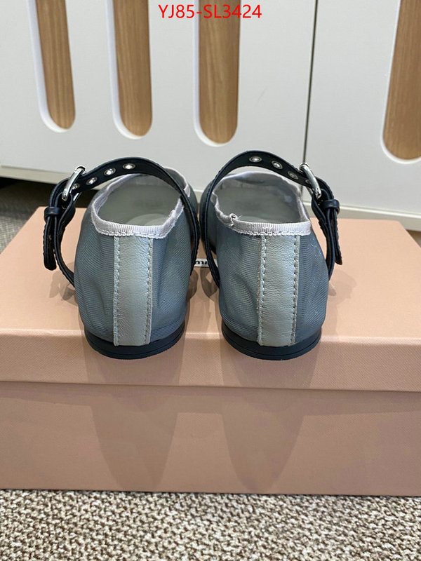 Women Shoes-Miu Miu buy high-quality fake ID: SL3424 $: 85USD