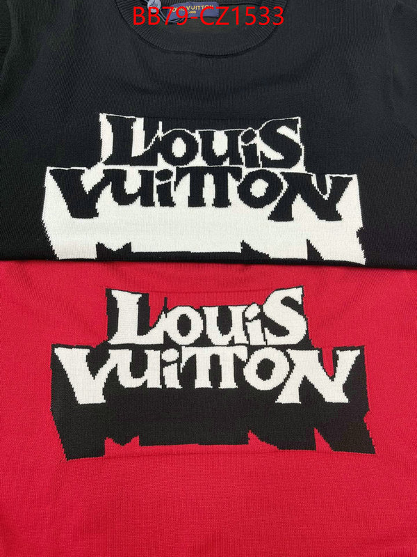 Clothing-LV outlet 1:1 replica ID: CZ1533 $: 79USD