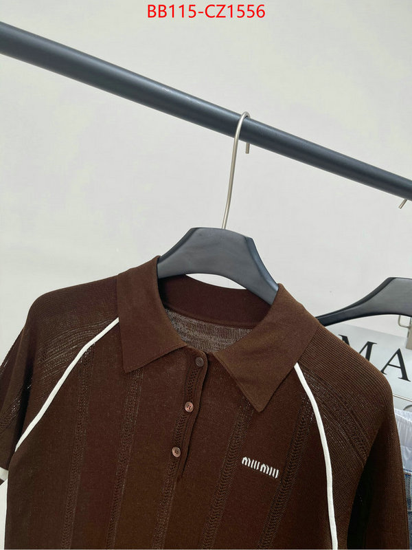 Clothing-MIU MIU buy 2024 replica ID: CZ1556 $: 115USD