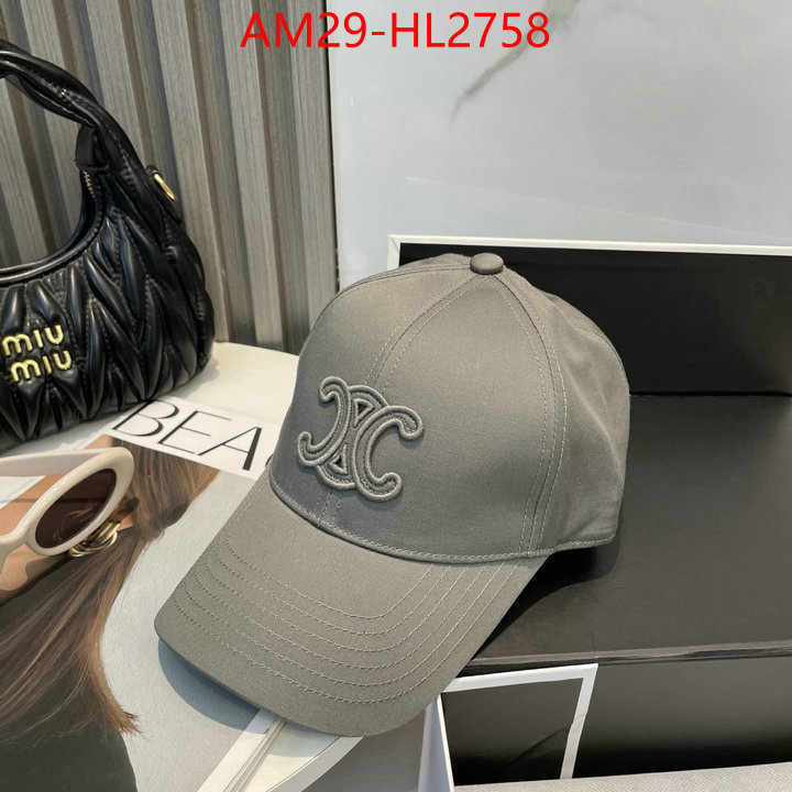 Cap(Hat)-Celine the best quality replica ID: HL2758 $: 29USD