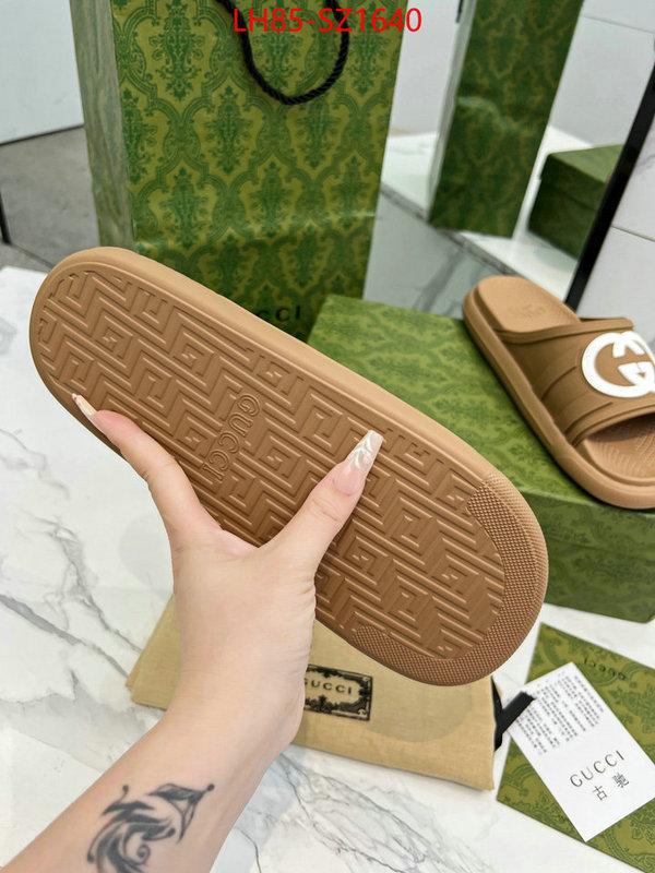 Men Shoes-Gucci what is top quality replica ID: SZ1640 $: 85USD