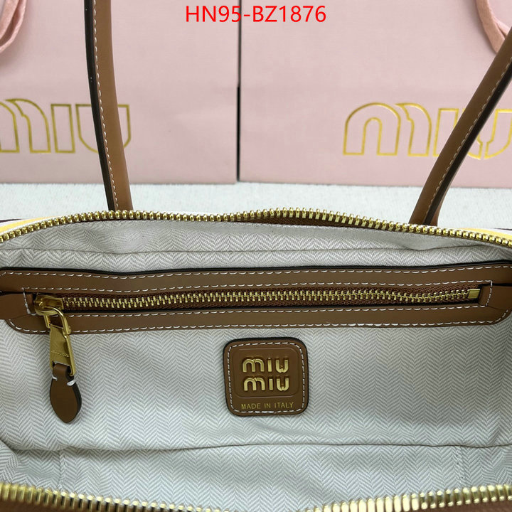 Miu Miu Bags(4A)-Handbag- counter quality ID: BZ1876 $: 95USD,