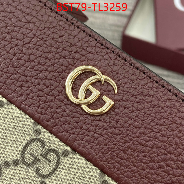 Gucci Bags(TOP)-Wallet- fake designer ID: TL3259 $: 79USD,