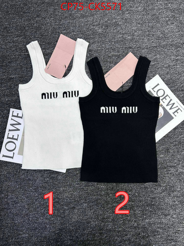 Clothing-MIU MIU online sale ID: CK5571 $: 75USD