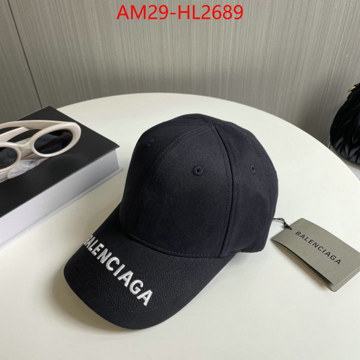 Cap(Hat)-Balenciaga replica best ID: HL2689 $: 29USD