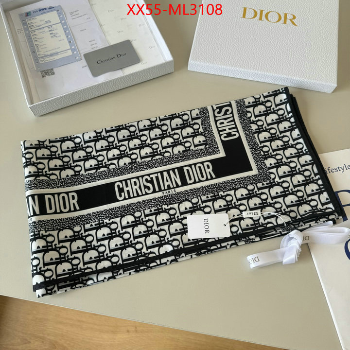 Scarf-Dior from china ID: ML3108 $: 55USD