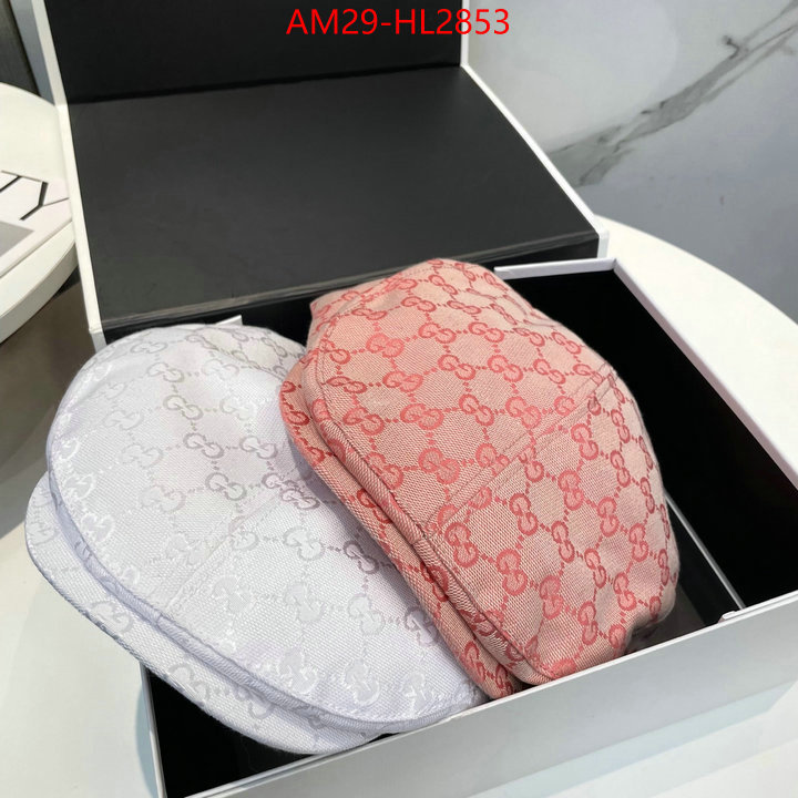 Cap(Hat)-Gucci best replica new style ID: HL2853 $: 29USD