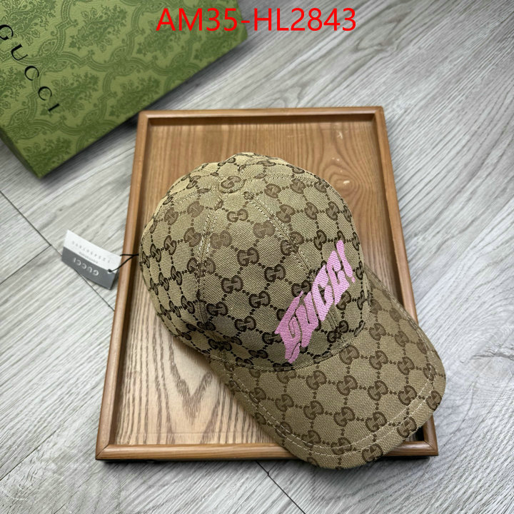 Cap(Hat)-Gucci wholesale sale ID: HL2843 $: 35USD