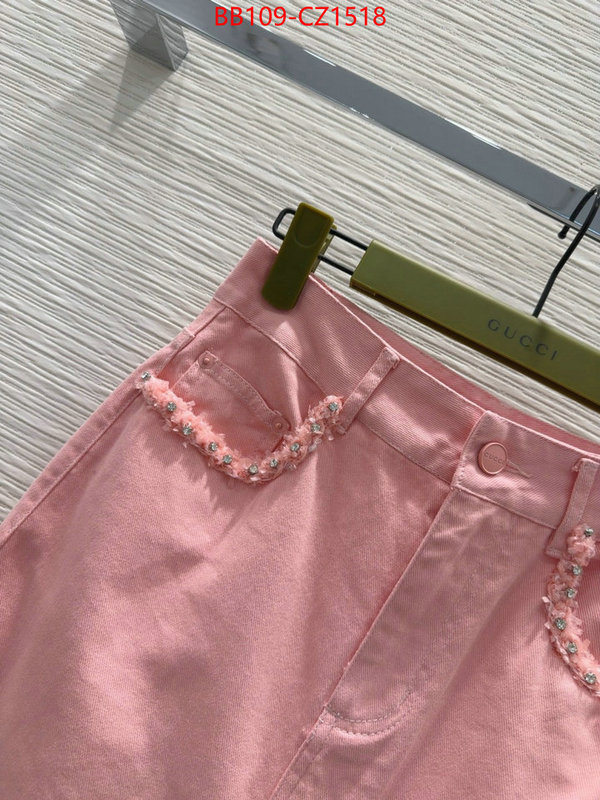 Clothing-Gucci 2024 luxury replicas ID: CZ1518 $: 109USD