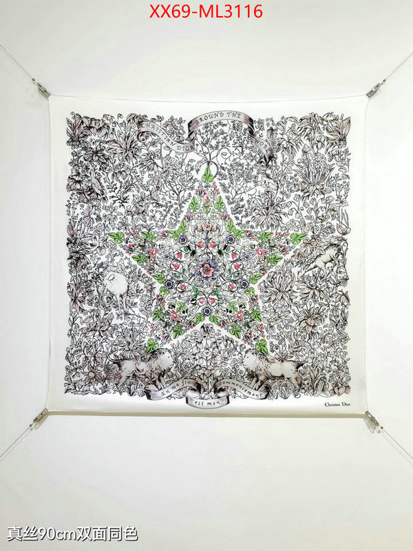 Scarf-Dior luxury ID: ML3116 $: 69USD