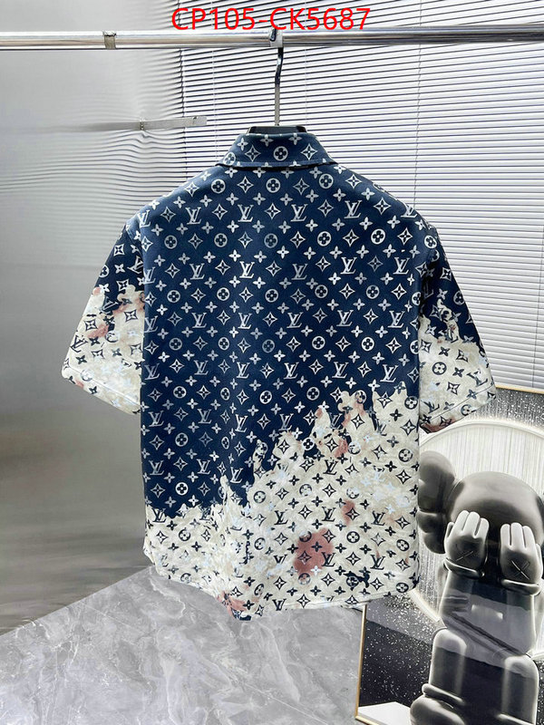 Clothing-LV aaaaa+ quality replica ID: CK5687 $: 105USD