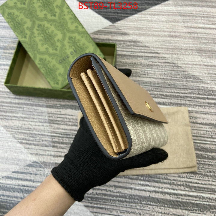 Gucci Bags(TOP)-Wallet- highest quality replica ID: TL3258 $: 89USD,