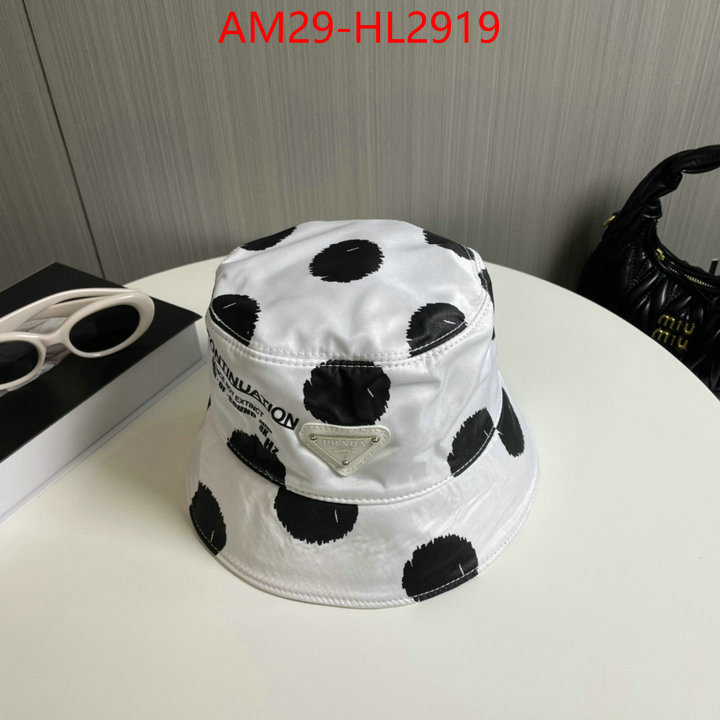 Cap (Hat)-Prada where to buy the best replica ID: HL2919 $: 29USD