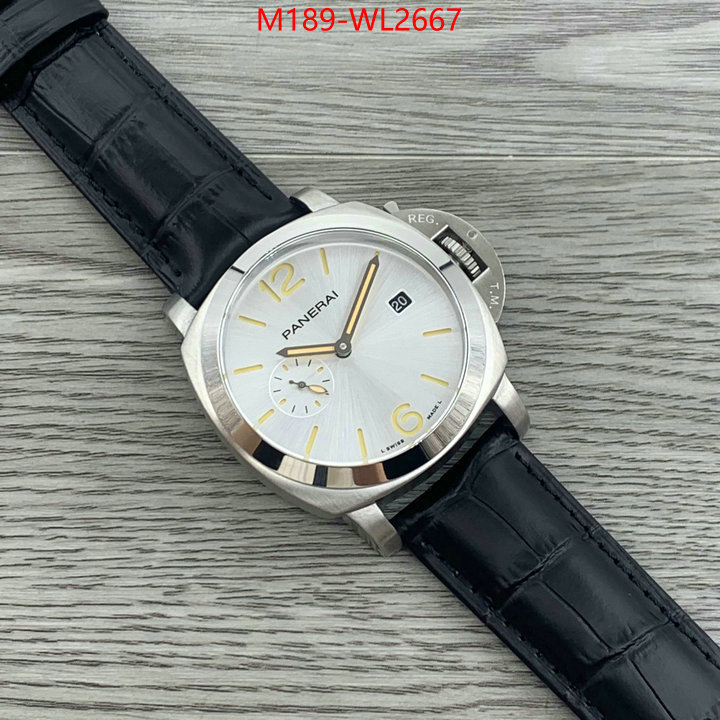 Watch(4A)-Panerai luxury shop ID: WL2667 $: 189USD-shoes yupoo Watch(4A)-Panerai luxury shop ID: WL2667 $: 189USD