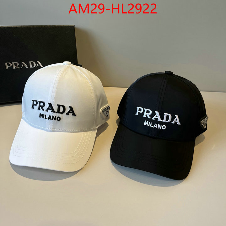 Cap (Hat)-Prada best wholesale replica ID: HL2922 $: 29USD