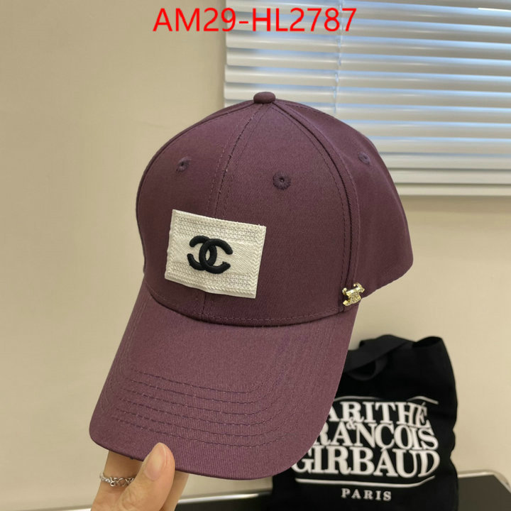 Cap (Hat)-Chanel luxury 7 star replica ID: HL2786 $: 29USD
