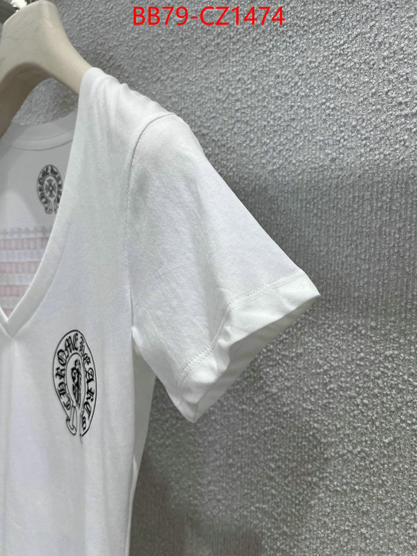 Clothing-Chrome Hearts designer fashion replica ID: CZ1474 $: 79USD