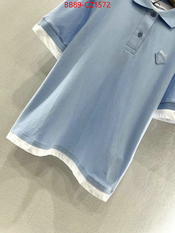 Clothing-Prada perfect replica ID: CZ1572 $: 89USD