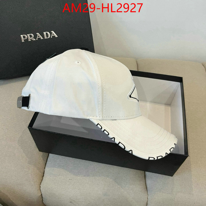 Cap (Hat)-Prada replica 2024 perfect luxury ID: HL2927 $: 29USD