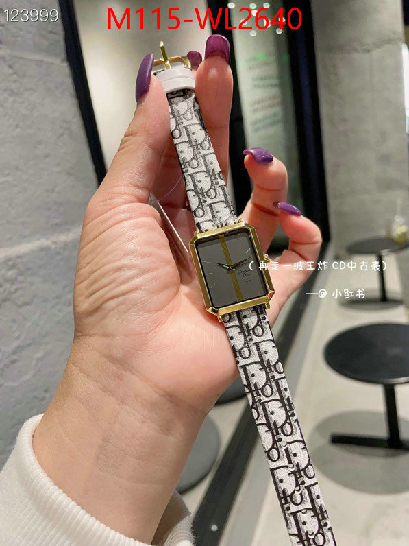 Watch(4A)-Dior best replica quality ID: WL2640 $: 115USD