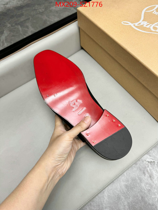 Men Shoes-Christian Louboutin what ID: SZ1776 $: 209USD-shoes yupoo Men Shoes-Christian Louboutin what ID: SZ1776 $: 209USD