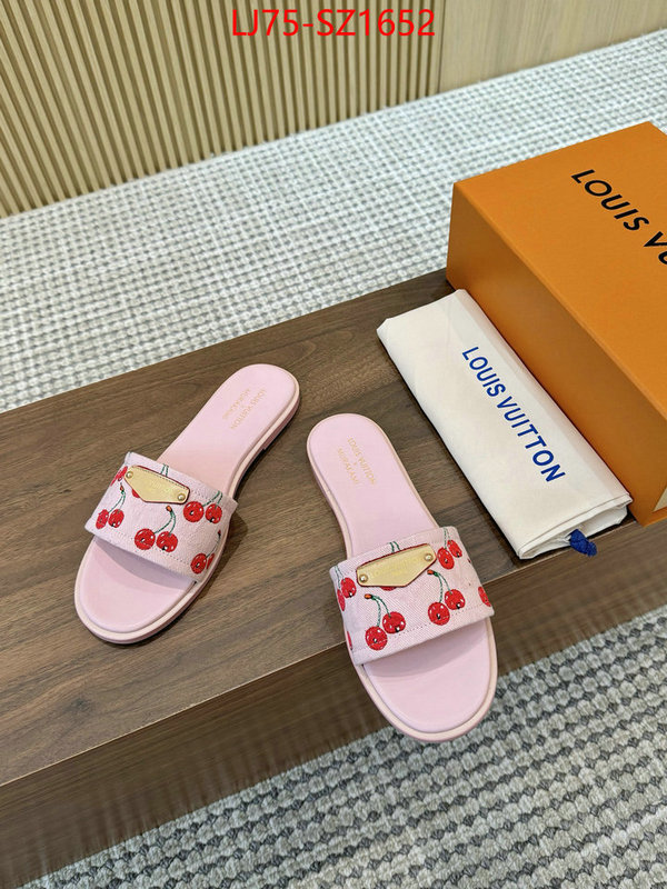 Women Shoes-LV how to find replica shop ID: SZ1652 $: 75USD