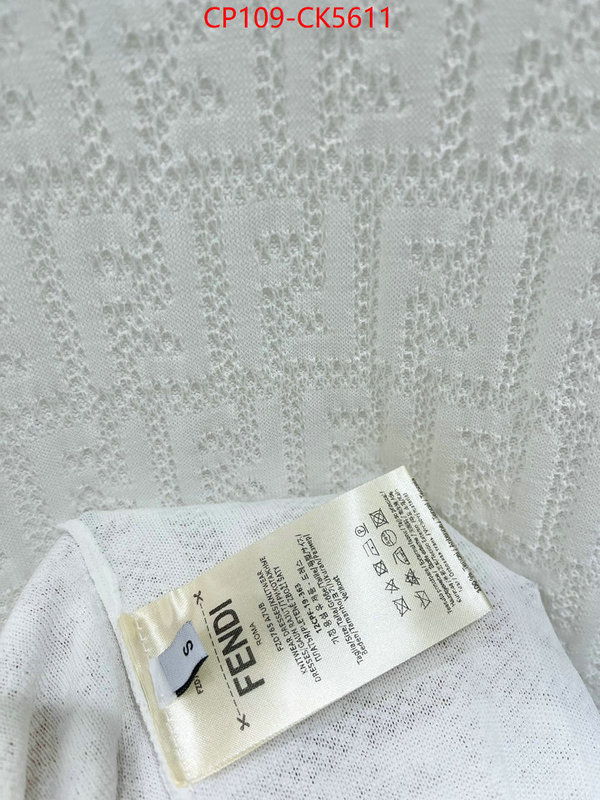 Clothing-Fendi for sale online ID: CK5611 $: 109USD