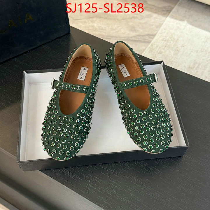 Women Shoes-ALAIA cheap high quality replica ID: SL2538 $: 125USD
