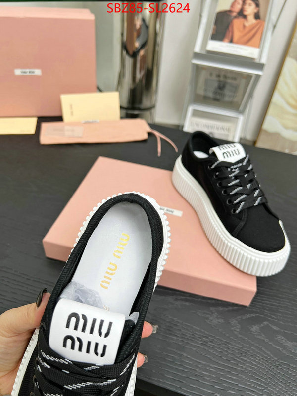 Women Shoes-Miu Miu designer 1:1 replica ID: SL2624 $: 85USD