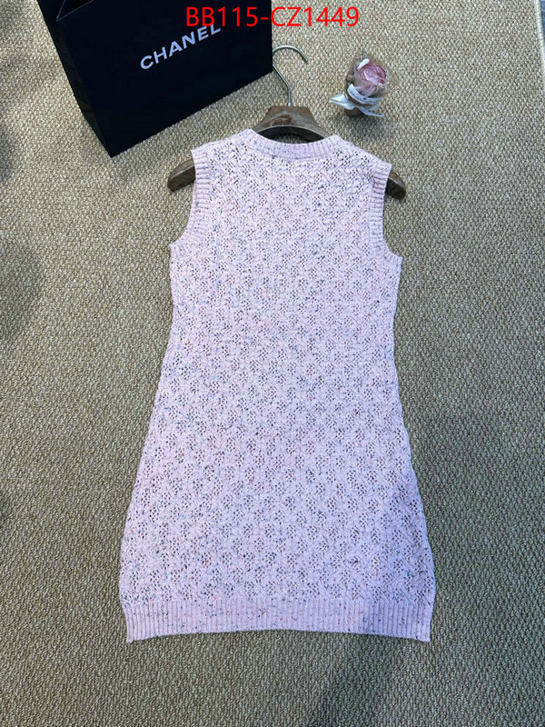 Clothing-Chanel high ID: CZ1449 $: 115USD