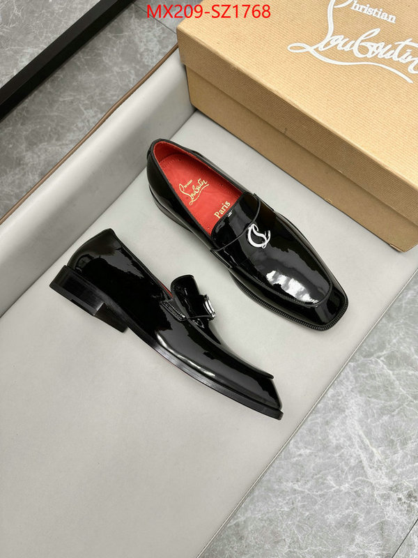 Men Shoes-Christian Louboutin luxury fake ID: SZ1768 $: 209USD-shoes yupoo Men Shoes-Christian Louboutin luxury fake ID: SZ1768 $: 209USD