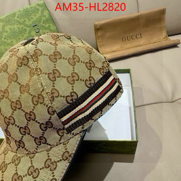 Cap(Hat)-Gucci 2024 luxury replicas ID: HL2820 $: 35USD