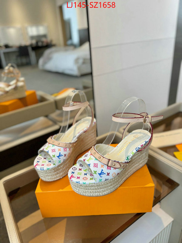 Women Shoes-LV luxury 7 star replica ID: SZ1658 $: 145USD