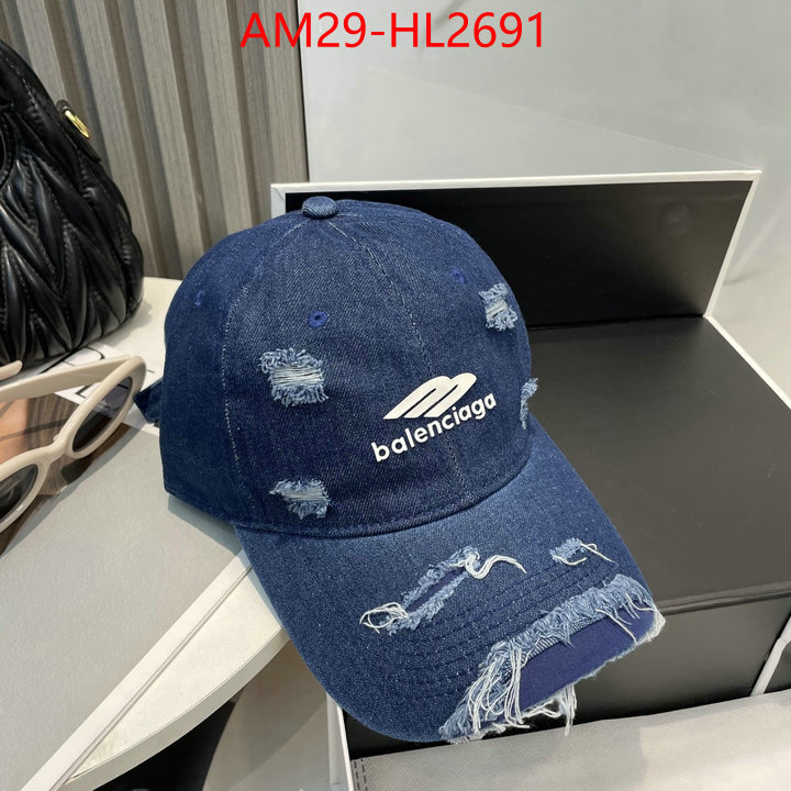 Cap(Hat)-Balenciaga styles & where to buy ID: HL2691 $: 29USD