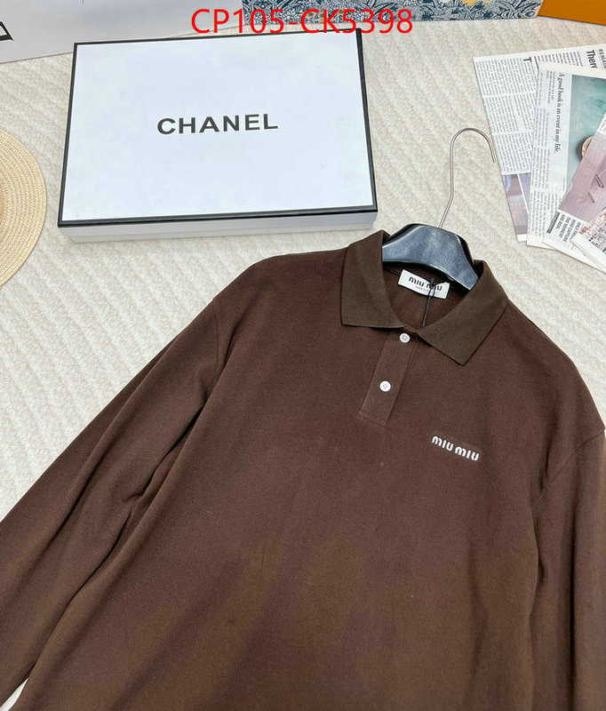 Clothing-MIU MIU online ID: CK5398 $: 105USD