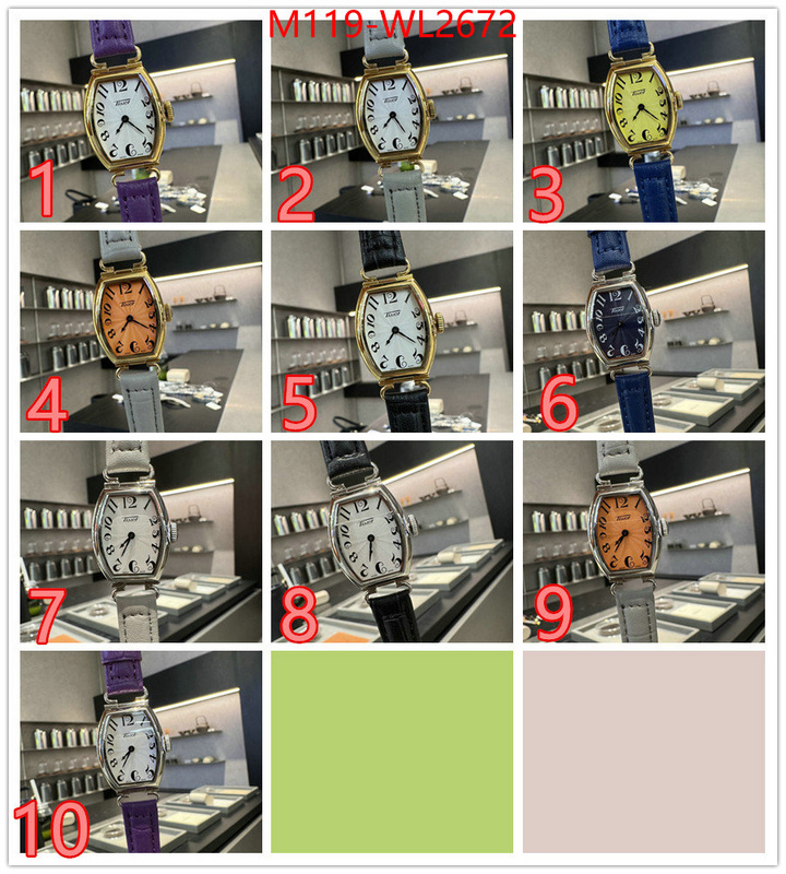 Watch(4A)-Tissot luxury ID: WL2672 $: 119USD